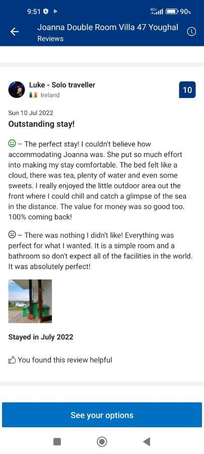Joanna'S Studio , Key Locker By Whatsapp Own Entrance, Own Bathroom Youghal Exteriör bild